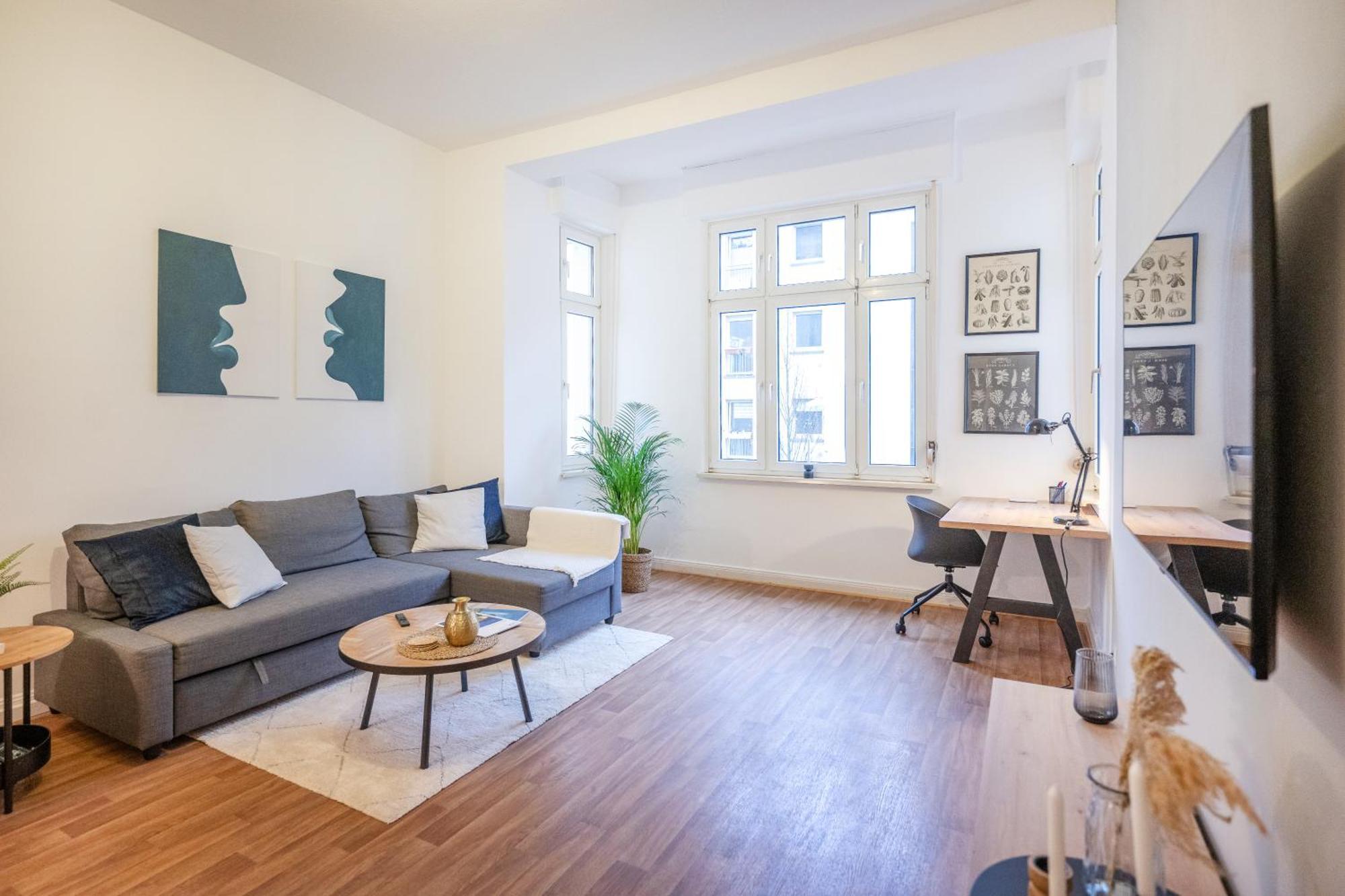 Suedstadt-Oase 1 Komfort Mit 2 Sz Und Balkon Coblença Exterior foto